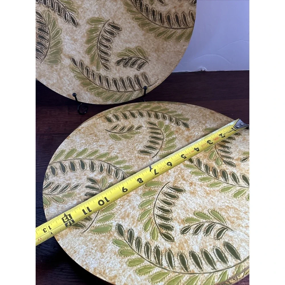 Fern Leaf Round Placemats 13
